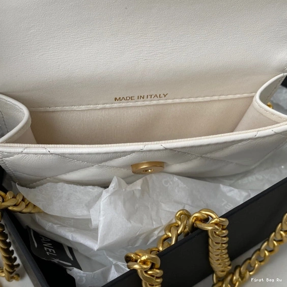 First Bag Ru CHANEL WITH CHANELUTCH CHAIN 0729